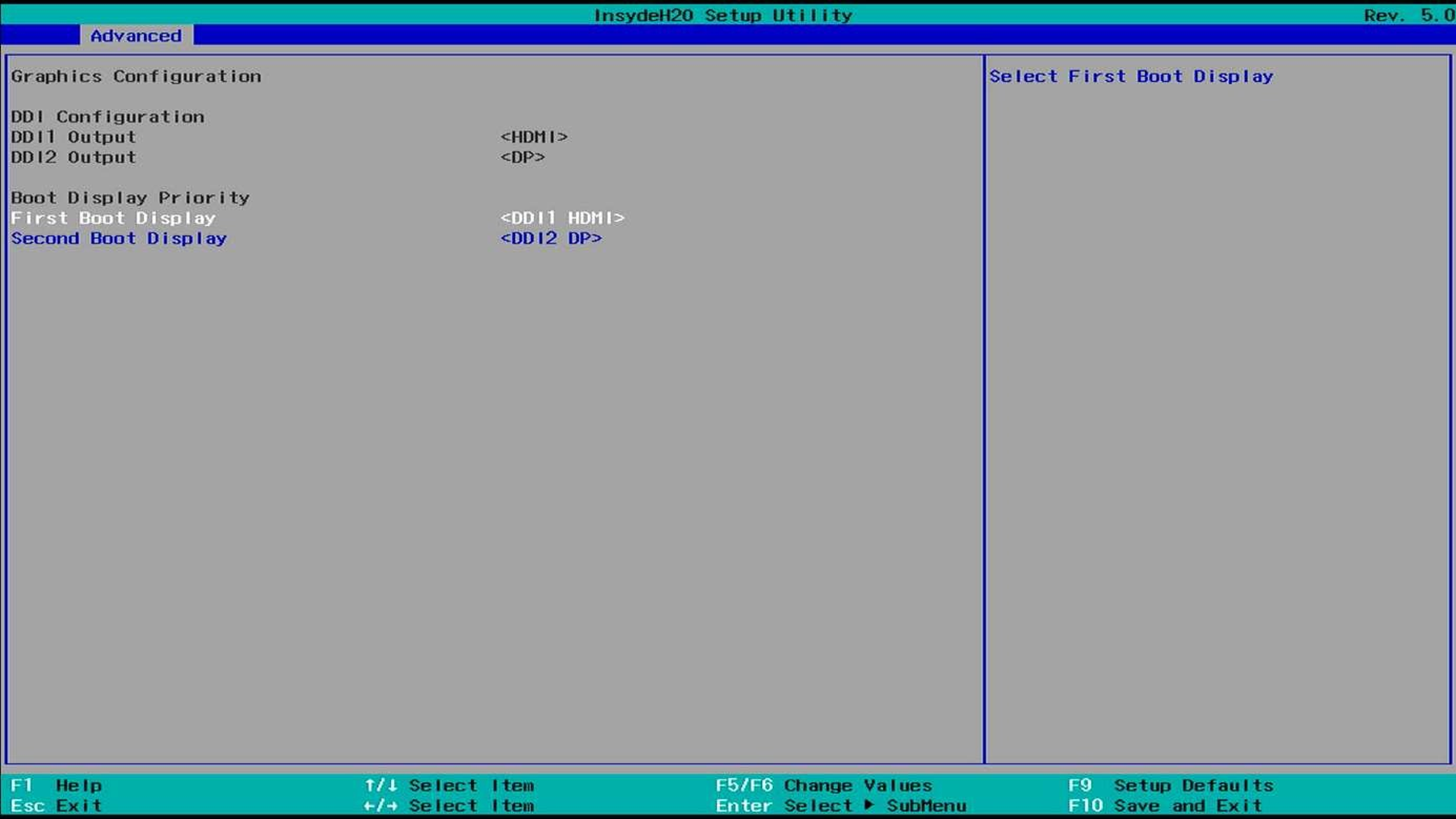 Graphics Configuration